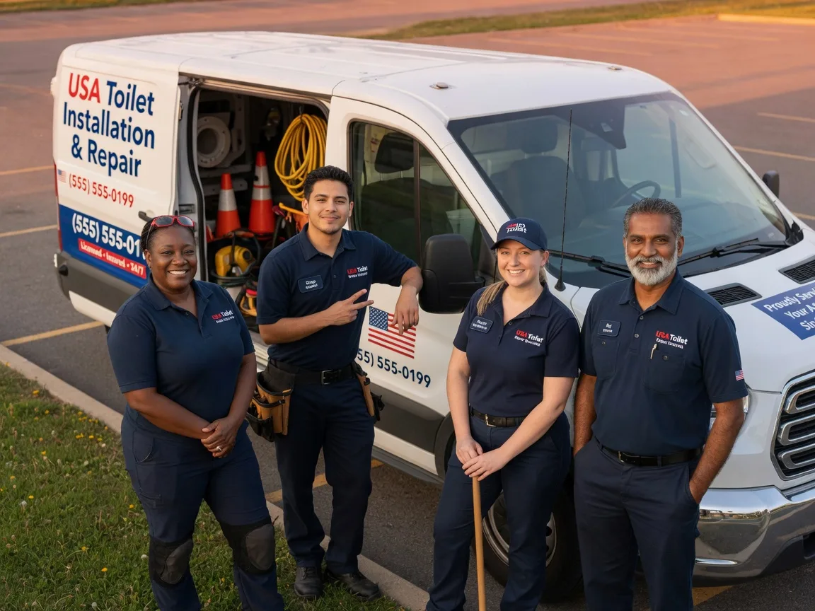 Toilet Installation company in Shade, OH